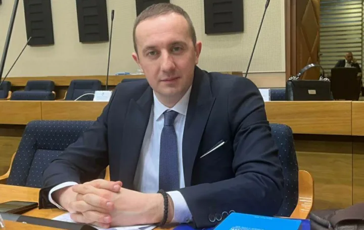 Ognjen BodirogaOgnjen Bodiroga, šef Kluba poslanika SDS-a u NSRS, mandat 2022. - 2026./Srpska Info