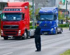 Protestna voznja kamiona prijevoznika i transportnog sektora/Damir Deljo @ Oslobodjenje