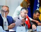 Sporazum stranaka na nivou države BiH o uspostavi nove koalicije, dvije trojke iz RS i FBiH - SDS, PDP, SDP, NiP, NS, ZPR, te NES, Naprijed, ZNG, zgrada Parlamenta/Damir Deljo