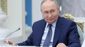 FILE PHOTO: Russian President Vladimir Putin chairs a meeting of the supervisory board of the Russia - Land of Opportunity organisation in Moscow, Russia, May 27, 2025. Sputnik/Alexander Kazakov/Pool via REUTERS ATTENTION EDITORS - THIS IMAGE WAS PROVIDED BY A THIRD PARTY./File Photo/Alexander Kazakov