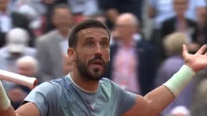 Damir Džumhur (FOTO: Screenshot/Eurosport)