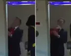 Emmanuel Macron dobio šamar/Prtsc