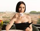 Lily Collins/Instagram/@emilyinparis 