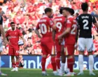 Soccer Football - Premier League - Liverpool v Arsenal - Anfield, Liverpool, Britain - May 11, 2025 Liverpool's Trent Alexander-Arnold before a free kick REUTERS/Phil Noble EDITORIAL USE ONLY. NO USE WITH UNAUTHORIZED AUDIO, VIDEO, DATA, FIXTURE LISTS, CLUB/LEAGUE LOGOS OR 'LIVE' SERVICES. ONLINE IN-MATCH USE LIMITED TO 120 IMAGES, NO VIDEO EMULATION. NO USE IN BETTING, GAMES OR SINGLE CLUB/LEAGUE/PLAYER PUBLICATIONS. PLEASE CONTACT YOUR ACCOUNT REPRESENTATIVE FOR FURTHER DETAILS..
