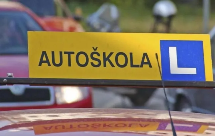 autoškola ilustracija/