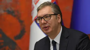 Beograd, Srbija - 13. maj 2025: Predsjednik Evropskog vijeća Antonio Costa u okviru turneje po Zapadnom Balkanu, boravi u posjeti Srbiji. Costu je u Beogradu uz državne počasti primio predsjednik Srbije Aleksandar Vučić (Amir Hamzagic - Anadolu Agency)/