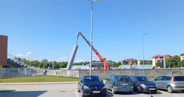 Radovi na stadionu u Prijedoru