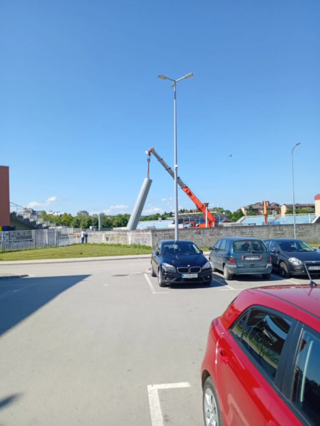 Radovi na stadionu u Prijedoru