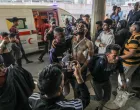 Blizu 50 Palestinaca je ubijeno, a više od 200 ranjeno u nedjelju nakon što su izraelske snage otvorile vatru na civile koji su tražili pomoć u Al-Mawasiju, zapadno od centra Rafaha na jugu Gaze/Abdallah F.s. Alattar