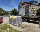 Radovi započeli uklanjanjem kontejnera/