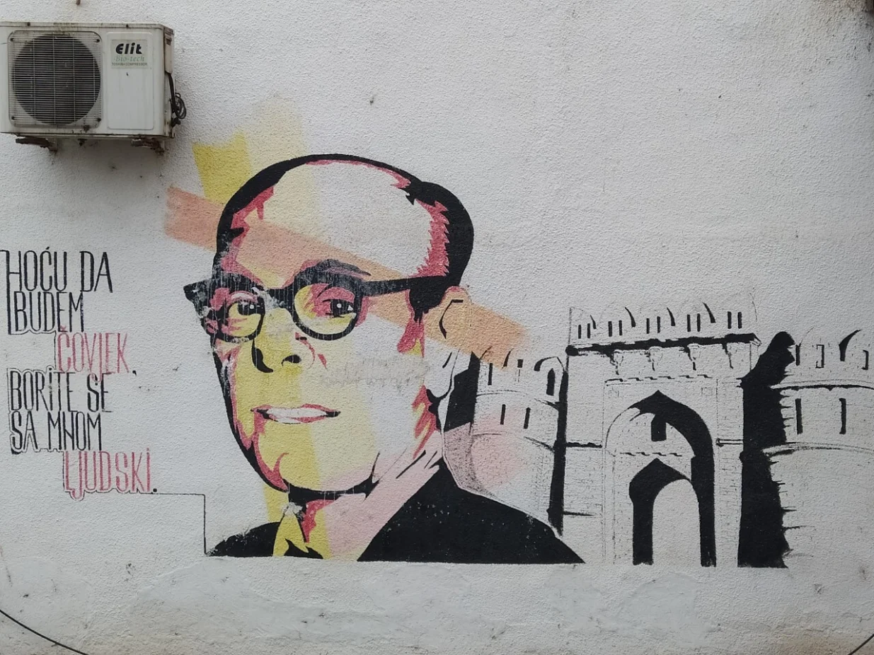 Mural u Bijeljini/