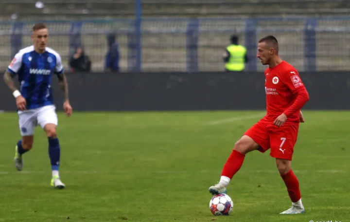 FK Željezničar - FK Velež (13. kolo WWin lige BiH)Omar Pršeš