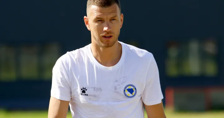 Edin Džeko (FOTO: Sanel Konjhodžić/Sport1)