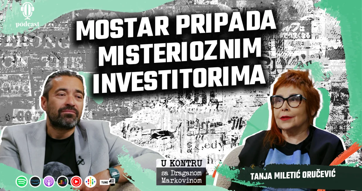 Tanja Miletić Oručević U kontru sa Draganom Markovinom/