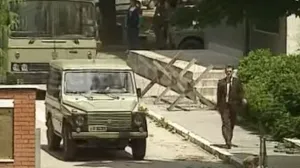 Jedinice JNA napustile kasarnu "Maršal Tito" u Sarajevu/-