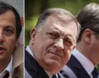 Vukanović, Dodik i Vučić/Oslobođenje/