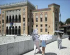 vrućina visoke temperature kišobrani Anadolija/Anadolija
