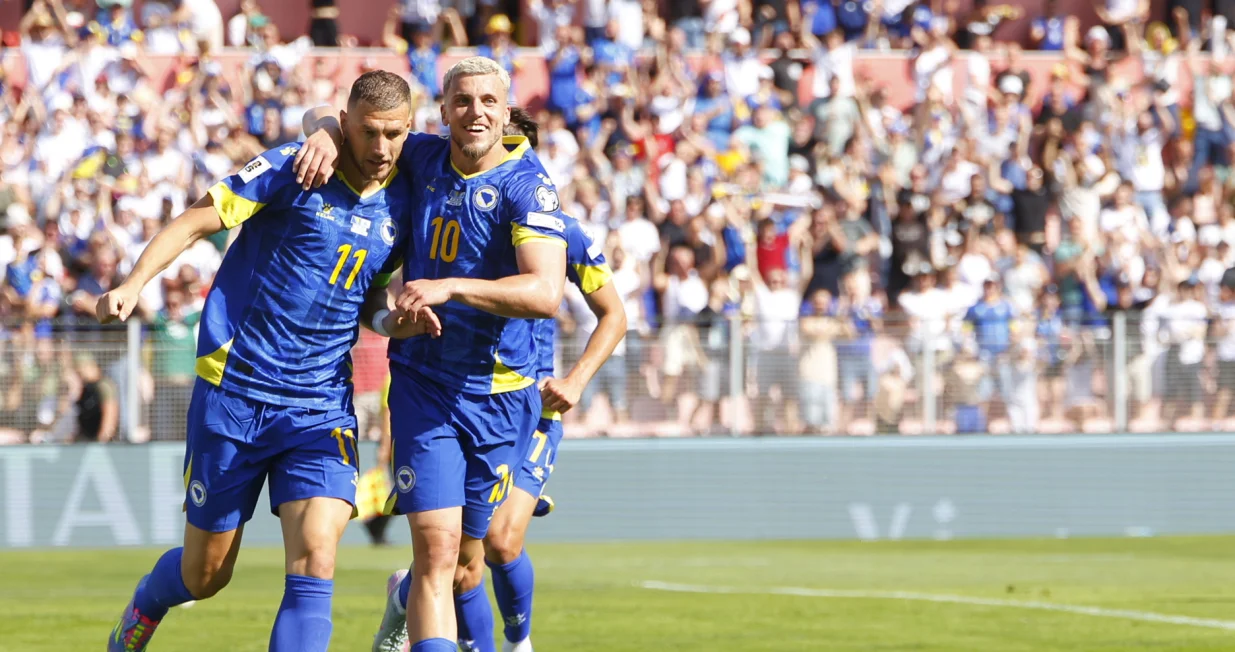 Edin Džeko (FOTO: Damir Deljo/Oslobođenje)