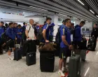 Fudbalska reprezentacija BiH na aerodromu