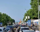 Gužva na graničnom prelazu Gradiška, na izlazu iz BiH/Sanel Konjhodžić