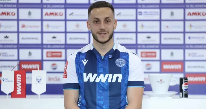 Enes Alić (FOTO: FK Željezničar - Screenshot)