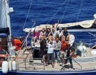Aktivisti s humanitarnog broda Madleen na putu ka Gazi//
