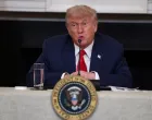 U.S. President Donald Trump speaks during an Invest America Roundtable in the State Dining room, at the White House, in Washington, U.S., June 9, 2025. REUTERS/Evelyn Hockstein/Evelyn Hockstein