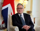 British Prime Minister Keir Starmer meets NATO Secretary General Mark Rutte (not pictured), in London, Britain. Picture date: Monday June 9, 2025. Jordan Pettitt/Pool via REUTERS/Jordan Pettitt