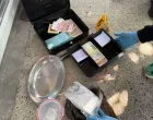 Oduzeti droga, oružje i novac/Policija Brčko//