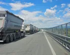 Gradiška terminal, kamioni granični prelaz/Goran Dakić/
