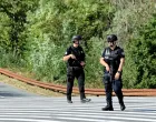 Kontrola puteva na Kosovu, policija Kosova, kosovska policija, policajci, Banjska (općina Zvečan, Kosovo)/Anadolija