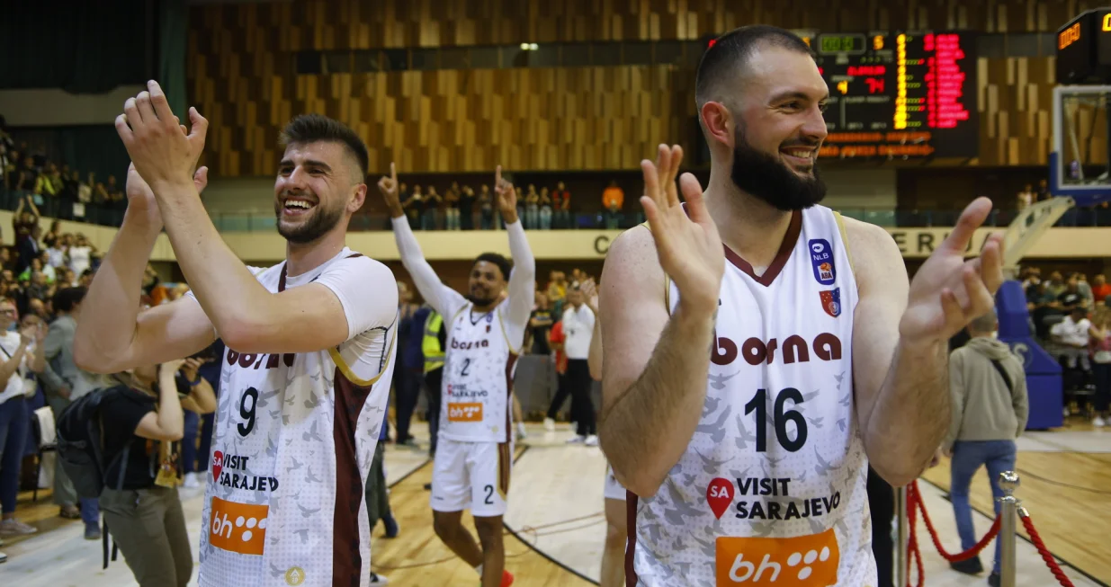 Haris Delalić i Đoko Šalić (FOTO: Damir Deljo/Oslobođenje)