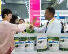 (250614) -- BEIJING, June 14, 2025 (Xinhua) -- An exhibitor (R) shakes hands with a visitor during the fourth China-Africa Economic and Trade Expo at Changsha International Convention and Exhibition Center in Changsha, central China's Hunan Province, June 13, 2025. (Xinhua/Chen Sihan)/Chen Sihan