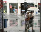 Kiša u Sarajevu, Sarajevo, ljetni pljusak, osvježenje, kišobrani/Damir Deljo/