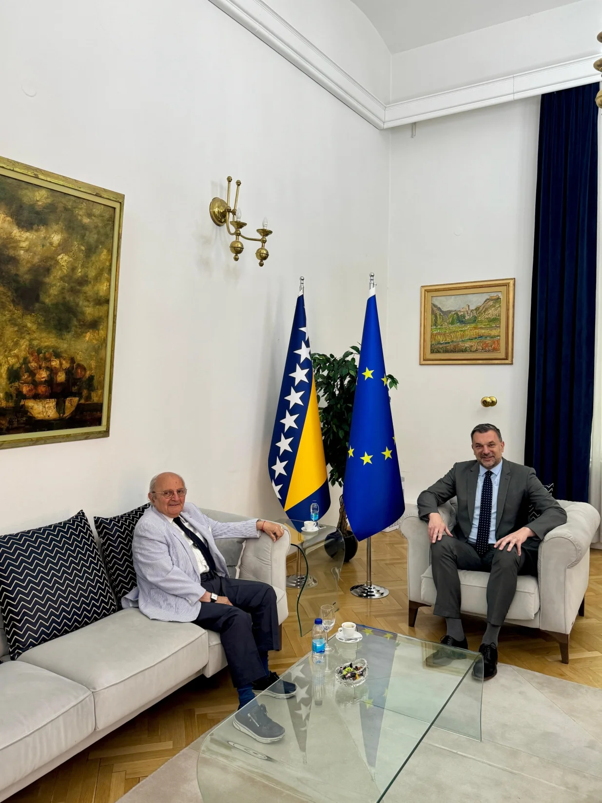Jakob Finci i Elmedin Konaković//