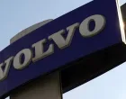 epa09828793 A view of the logo of Volvo at a car show room in Moscow Russia, 16 March 2022. On 24 February Russian troops had entered Ukrainian territory in what the Russian president declared a 'special military operation', resulting in fighting and destruction in the country, a huge flow of refugees, and multiple sanctions against Russia. As the result of sanctions imposed by the West on Russia, a number of automakers, including Volvo, BMW, Jaguar, Land Rover, Mercedes-Benz, Toyota, Mazda and others, have announced the suspension or limitation of their business in Russia, which had a significant impact on the Russian car market. EPA/MAXIM SHIPENKOV/Maxim Shipenkov