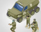 Kolumna Đure Kozara: Operativna vojna policija/Ilustracija/Benjamin Krnić