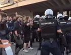 Pred Skupštinu Novog Sada stigla je i Žandarmerija/Screenshot/