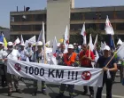 Protest Saveza sa,ostalnih sindikata BiH/