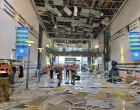 Pogođena bolnica Soroka u izraelskom gradu Be'er Sheva//