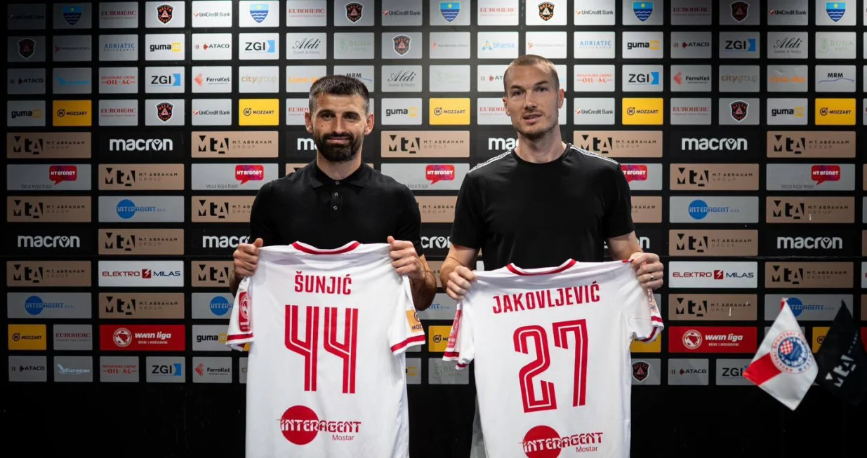 Toni Šunjić i Slobodan Jakovljević
