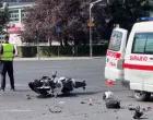 sudar motor i hitna, pofalići, povrijeđene 4 osobe// Screenshot
