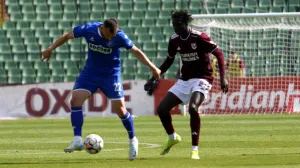 Nemanja Anđušić i Momodou Jatta (FOTO: Sanel Konjhodžić/Sport1)