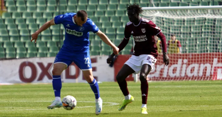Nemanja Anđušić i Momodou Jatta (FOTO: Sanel Konjhodžić/Sport1)