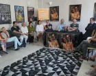 SARAJEVO, 23. juna (FENA) - U Kamernom teatru 55 održana je konferencija za medije u povodu premijere dramske predstave 'Tebe ljubi duša moja', autora i reditelja Harisa Pašovića. (Foto FENA/Jasmin Hasečić/ap)/Fena