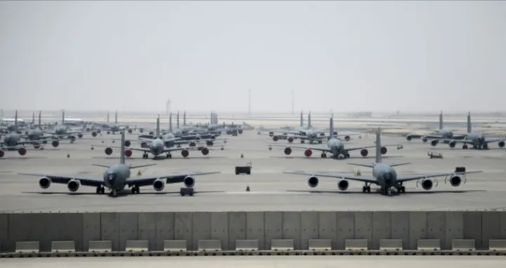 Baza Al Udeid/ Screenshot/ X/