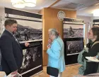 Hikmet Karčić i Christina Doctare; Tribina i izložba "Genocid u Srebrenici: Jedanaest lekcija za budućnost", u sklopu međunarodnog projekta "Svijet pamti Srebrenicu//