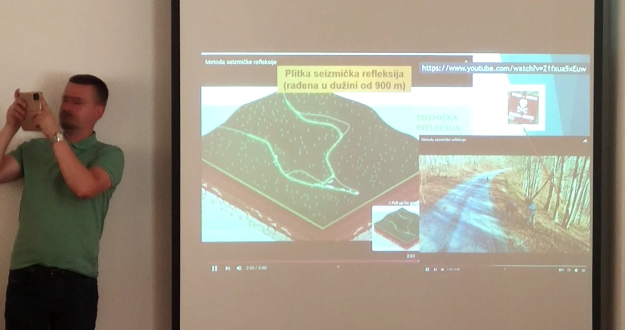 Trgovska gora, skice našeg tima/