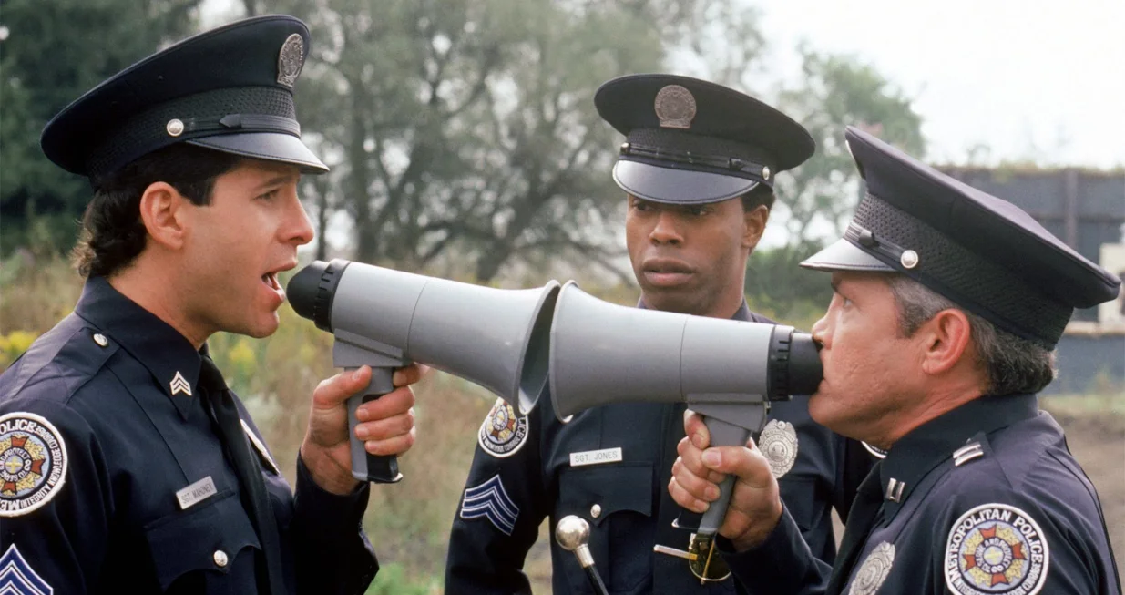 policijska akademija, police academy/Scena Iz Filma
