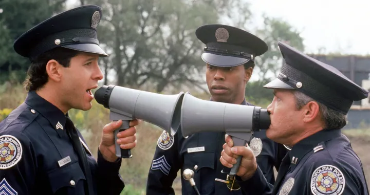 policijska akademija, police academy/Scena Iz Filma